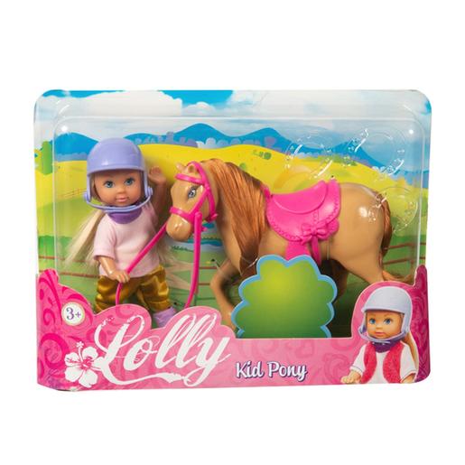 Lolly - Muñeca Lolly Kid pony ㅤ