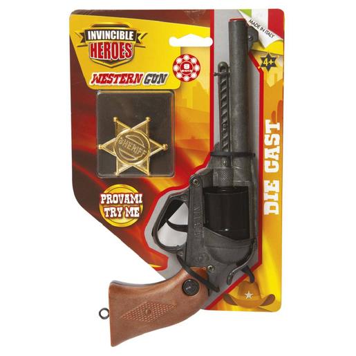 Invincible Heroes - Pistola con placa de Sheriff