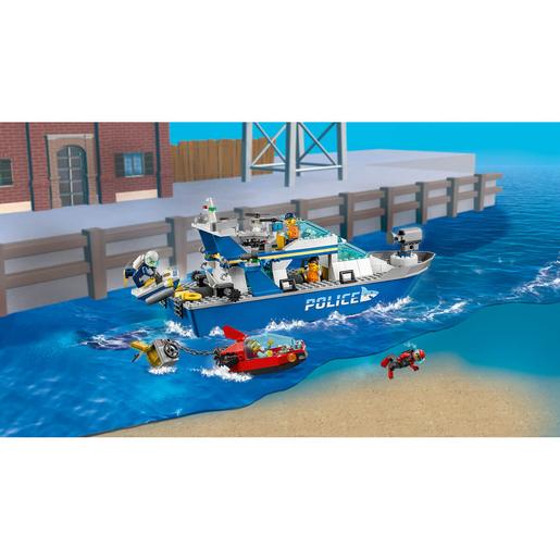 LEGO City - Barco patrulla de policía - 60277
