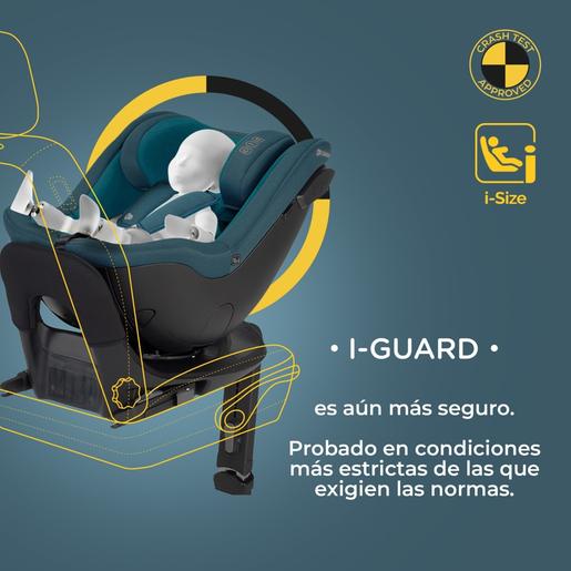 Kinderkraft - Cadeira de Automóvel I-Guard i-Size (40-105 cm) Preto