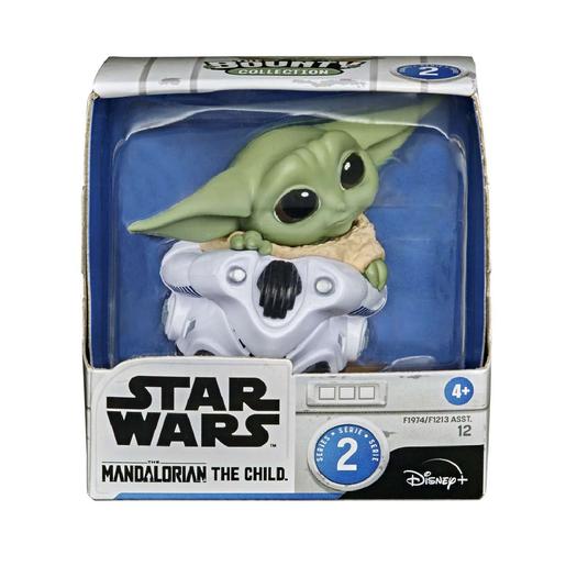The Mandalorian - Baby Yoda con casco - Figura The Bounty Collection