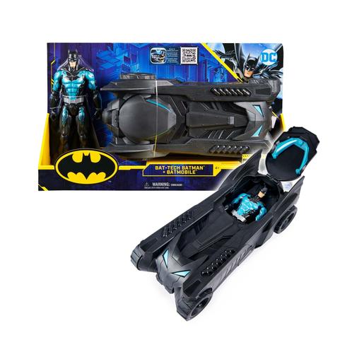 Batman - Batmóvil y figura 30 cm The Batman