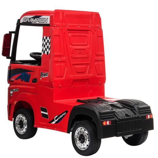 Camión infantil eléctrico Mercedes Actros Rojo