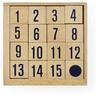 Rompecabezas numérico de madera con tarjetas 1 a 15 ㅤ