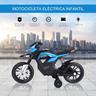 Homcom - Moto eléctrica batería con ruedas de equilibrio