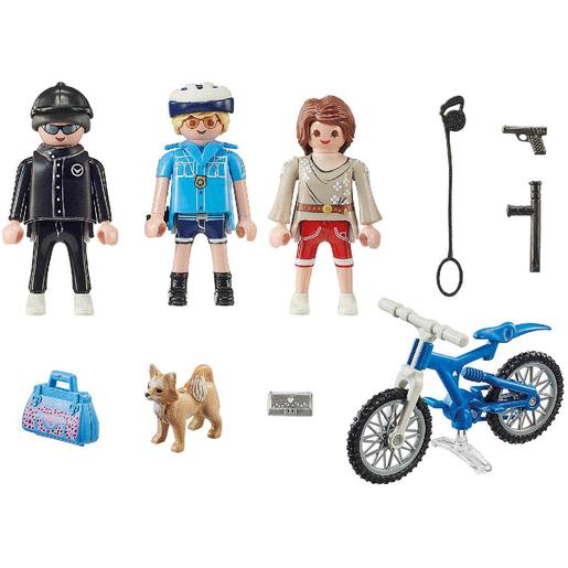 Playmobil - Bici policial: persecución del carterista - 70573