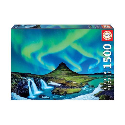 Educa Borrás - Aurora Boreal en Islandia - Puzzle 1500 piezas