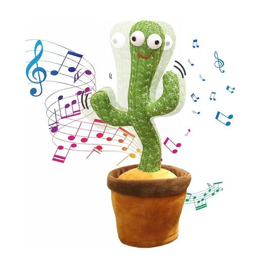 Peluche cactus canta baila y habla
