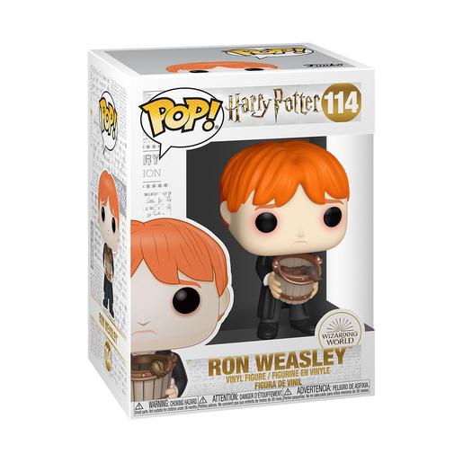 Harry Potter - Ron con Cubo - Figura Funko POP