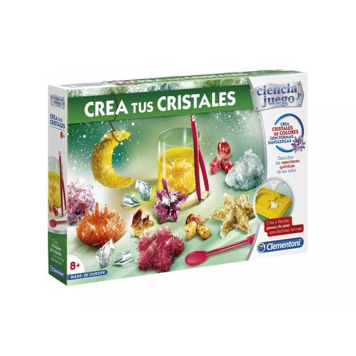 Clementoni - Crea tus cristales - juego científico de mesa ㅤ