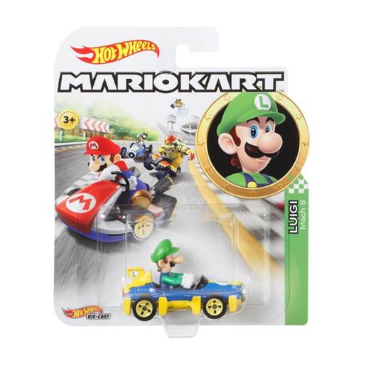 Hot Wheels - Mario Kart - Coche Luigi