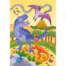 Clementoni - Puzzle infantil de 48 piezas con diseño de dinosaurios, tamaño único, color variado ㅤ