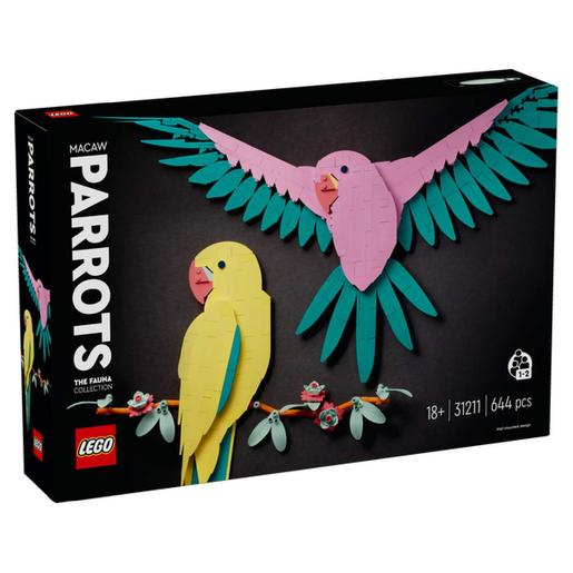 LEGO Art - Coleção Fauna: Araras - 31211