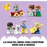 LEGO - Casa del árbol 3en1 Duplo, juguete de construcción con tobogán y animales 10993