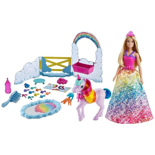 Barbie - Muñeca Dreamtopia con Unicornio