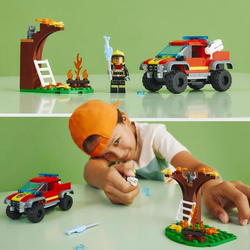 LEGO City - Camión de rescate 4x4 de bomberos - 60393
