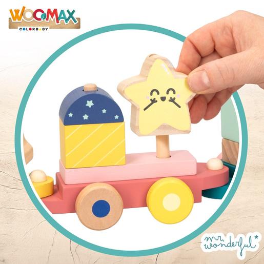 Woomax - Tren fantasía de madera - Mr Wonderful