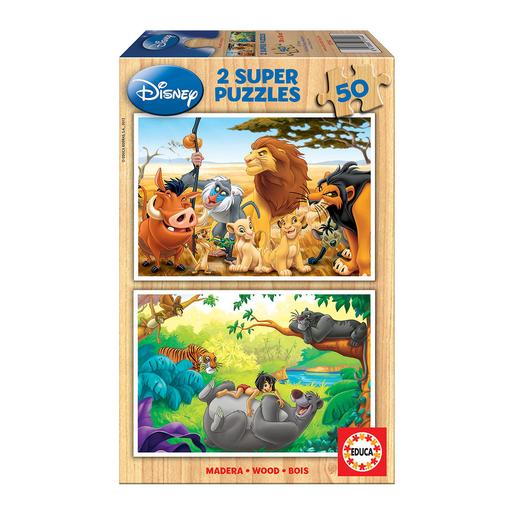 Educa Borrás - Disney - Pack Puzzles 2x50 Piezas