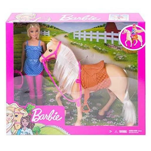 Barbie - Muñeca con caballo