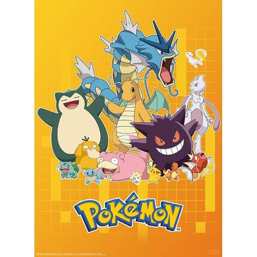 Pokemon - Set Chibi Poster Pokemon: personajes coloridos