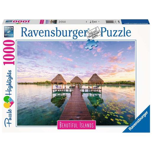 Ravensburger - Puzzle de 1000 piezas con vista a islas paradisíacas ㅤ