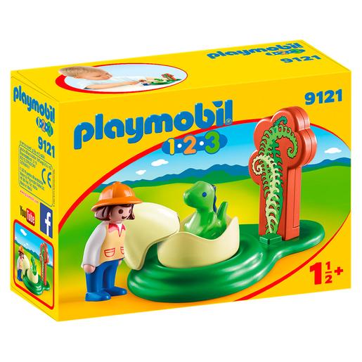 Playmobil 1.2.3 - Huevo de Dinosauro - 9121