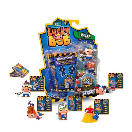 Lucky Bob - Pack 5 minifiguras serie 1 (varios modelos)