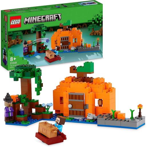 LEGO - Casa de construcción Minecraft con cofre del tesoro y bioma del pantano 21248