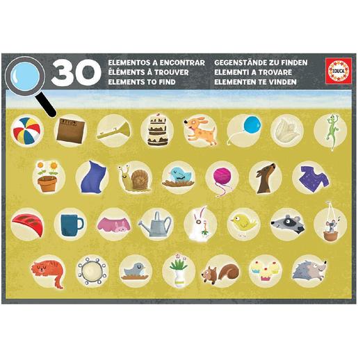 Educa Borrás - Ciudad - Puzzle detectives 50 piezas