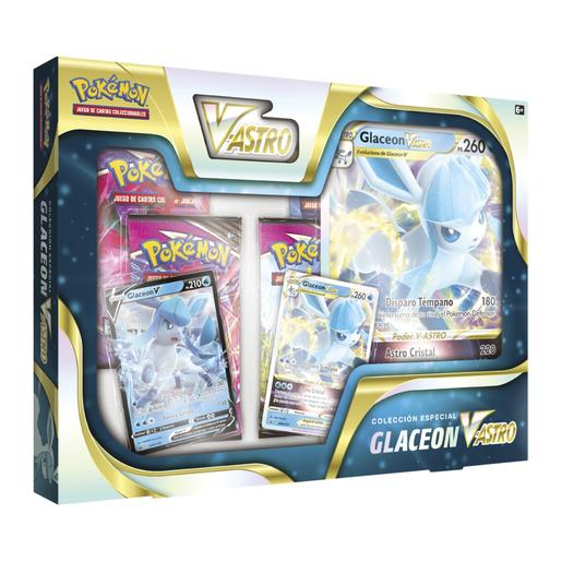 Pokemon - Caja Enero V-ASTRO - Colección Especial Leafeon o Glaceon (2 modelos)