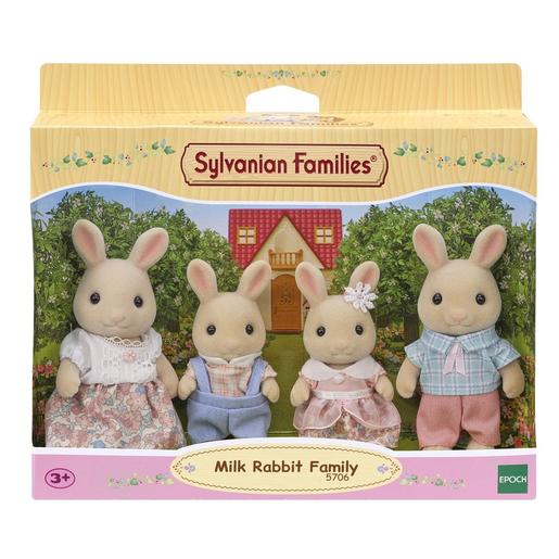 Sylvanian Families - Familia conejo de leche - figura de juguete ㅤ