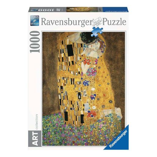 Ravensburger - Gustav Klimt: El beso - Puzzle 1000 piezas