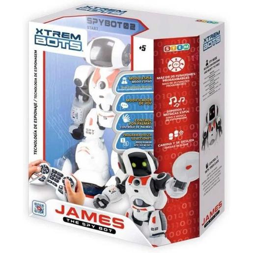 Robot espía James: el agente bot inteligente