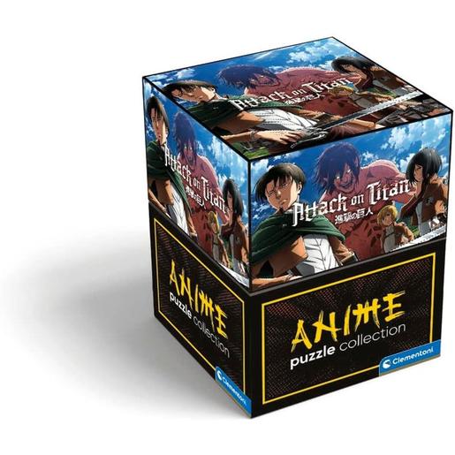 Clementoni - Puzzle Attack on Titans edición especial 500 piezas ㅤ