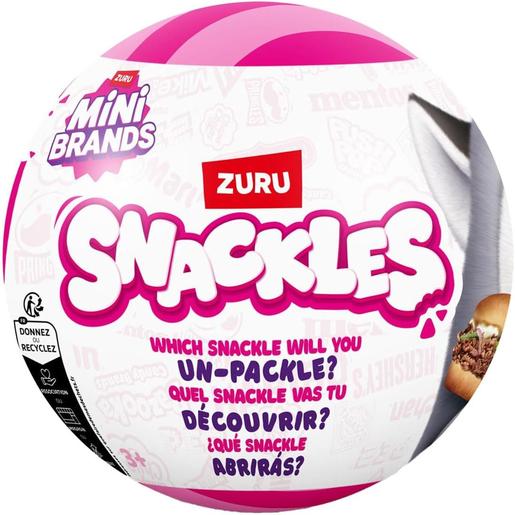 Snackles Surprise Ball Peluche Sorpresa en Cápsula (Varios modelos) ㅤ