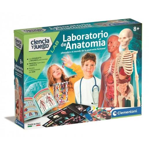 Clementoni - Laboratorio de anatomía educativo y científico multicolor, tamaño mediano