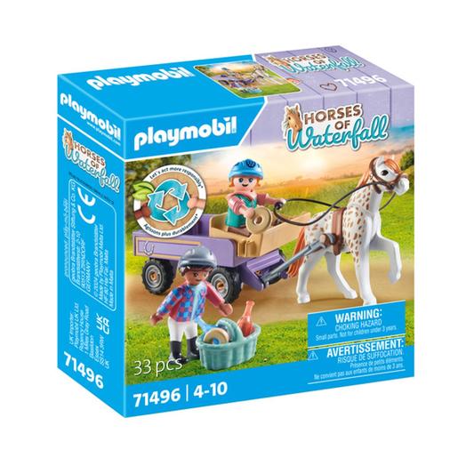 Playmobil - Carroza Mágica con Pony Aventuras de Waterfall ㅤ