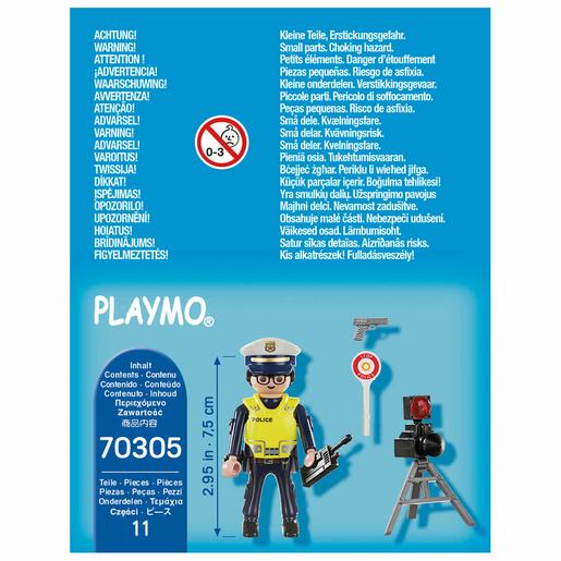 Playmobil - Policía con Radar 70305