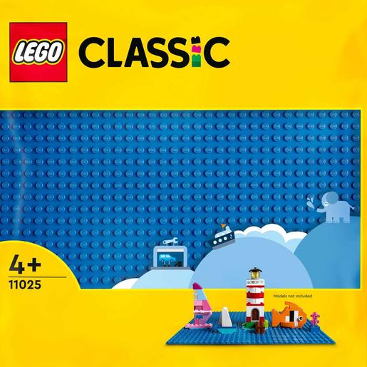 LEGO - Base azul 32x32 para juegos de construcción tipo LEGO Classic 11025