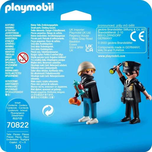 Playmobil - Duo Pack Policía y Vándalo Playmobil City ㅤ