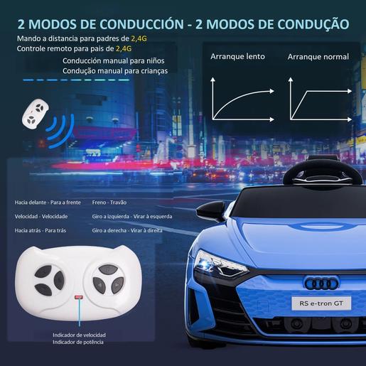 Homcom - Coche eléctrico Audi RS e-tron GT