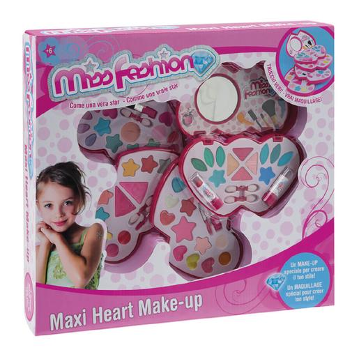 Miss Fashion - Estuche de maquillaje Maxi corazón