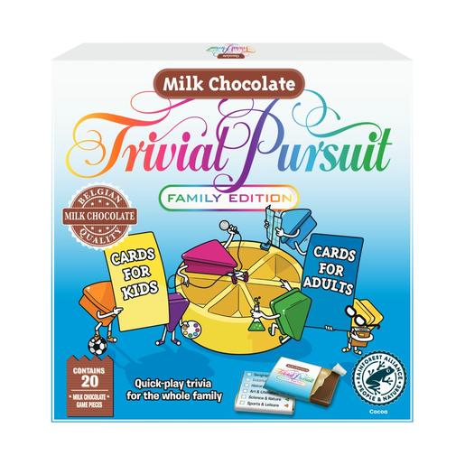 Trivial Pursuit de chocolate - Juego de mesa family edition