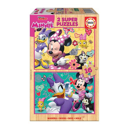 Educa Borrás - Minnie Mouse - Pack Puzzles 2x16 Piezas