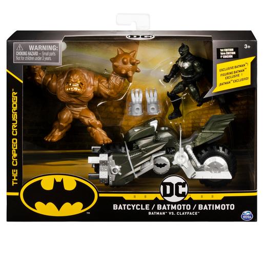 Batman - Pack Batmoto con 2 Figuras de Acción