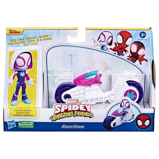 Spidey y su Superequipo - Ghost - Figura y su vehículo