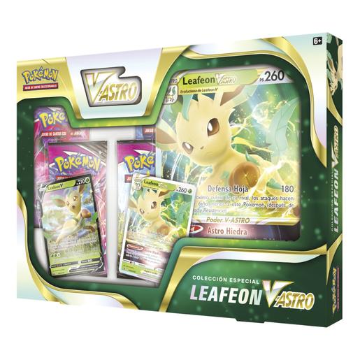 Pokemon - Caja Enero V-ASTRO - Colección Especial Leafeon o Glaceon (varios modelos)