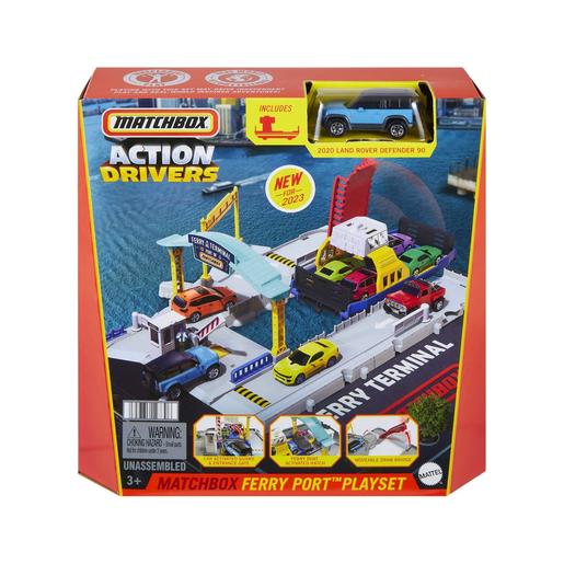Matchbox - Brinquedo Ferry Desmontável com Rodas e Funções Ativáveis ㅤ