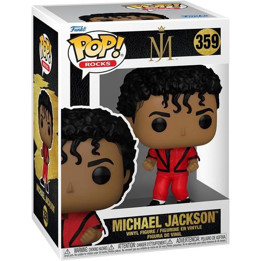 Funko - Figura coleccionable de vinilo: Michael Jackson - (Thriller), ideal para fans de la música ㅤ