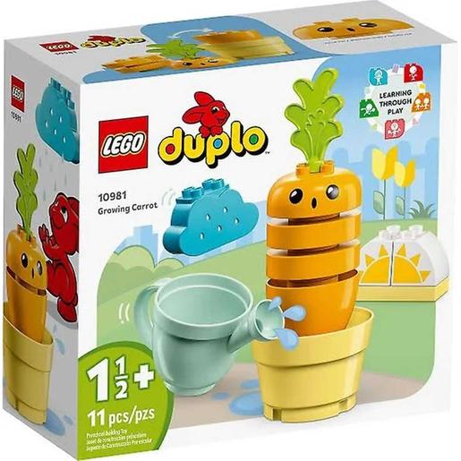LEGO - Planta de Zanahoria: Juguete Apilable y Educativo LEGO Duplo  10981